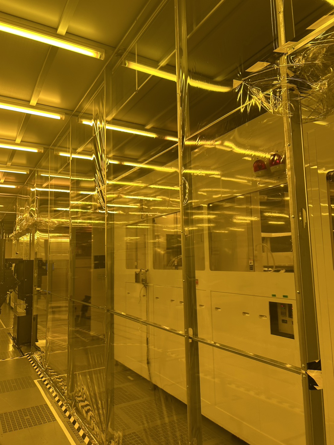 無塵室臨時圍籬